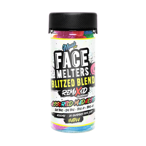 Face Melters Blitzed Blend Remixed Gummies | (20ct) 4000mg