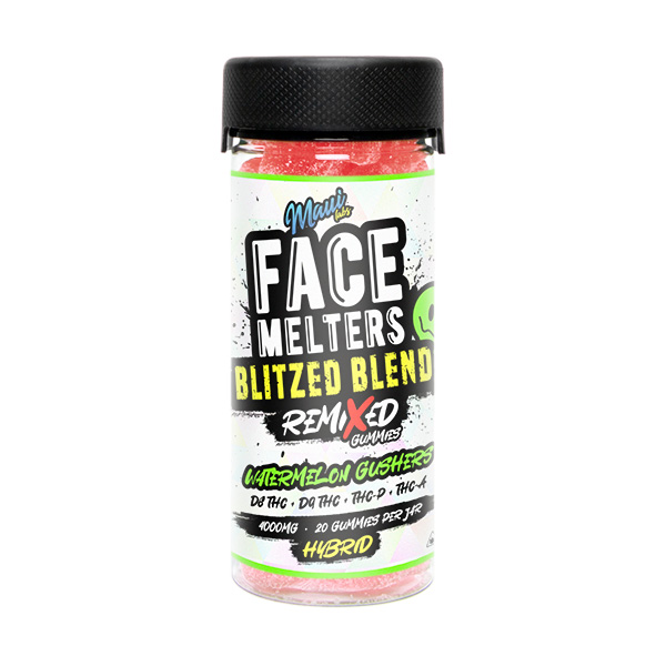 maui labs face melters blitzed blend remixed gummies watermelon gushers