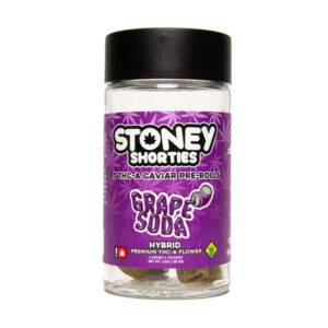 stoney shorties pre rolls grape soda