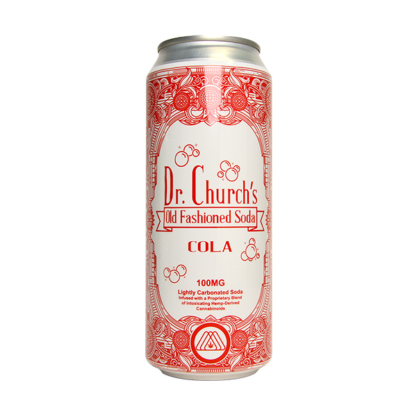 dr churchs old fashioned soda 100mg cola