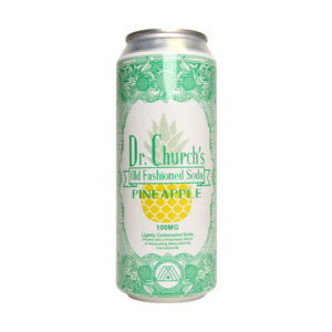 dr churchs old fashioned soda 100mg pineapple