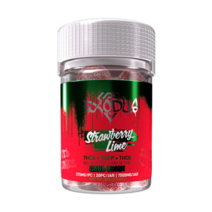exodus zooted gummies 7500mg strawberry lime