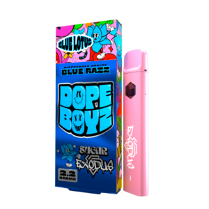 Sugar x Exodus Blue Lotus Disposable 2.2g Blue Razz