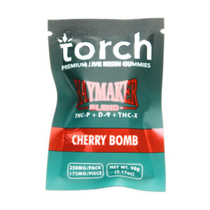 torch haymaker blend gummies 350mg cherry bomb