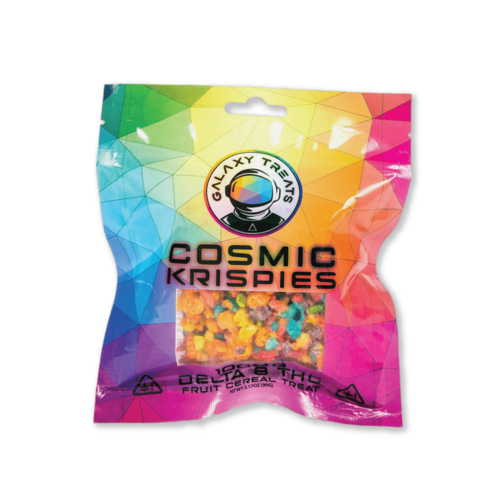 galaxy treats delta 8 cosmic krispies | 100mg