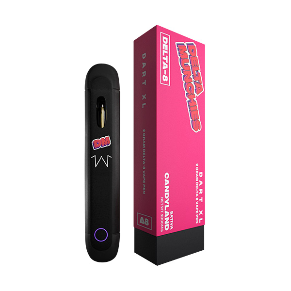 delta munchies dartxl candyland delta 8 2g disposable