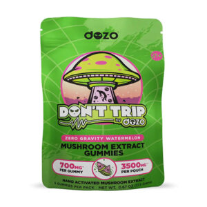dozo dont trip mushroom thcp gummies zero gravity watermelon