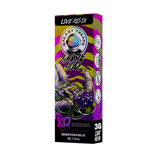 Galaxy Treats KO Live Resin Disposable | 3g | Delta 8 Resellers