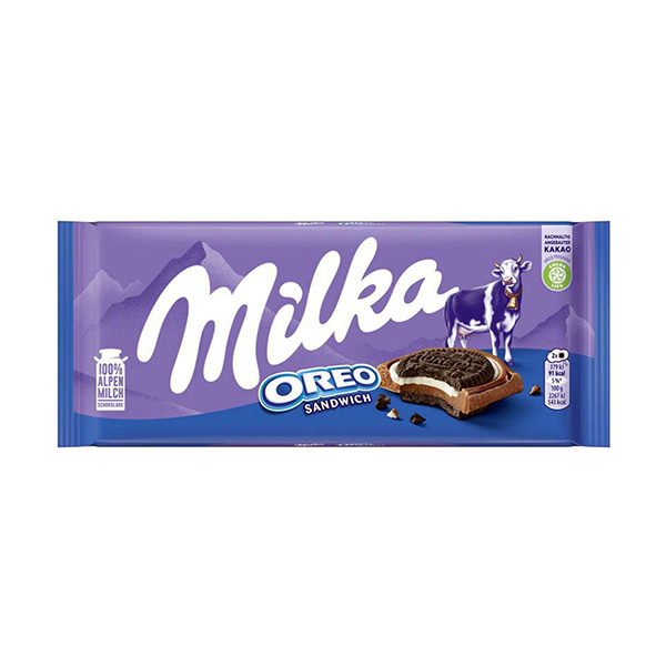 milka oreo sandwich