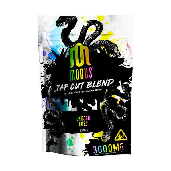 modus tap out blend gummies unicorn bites