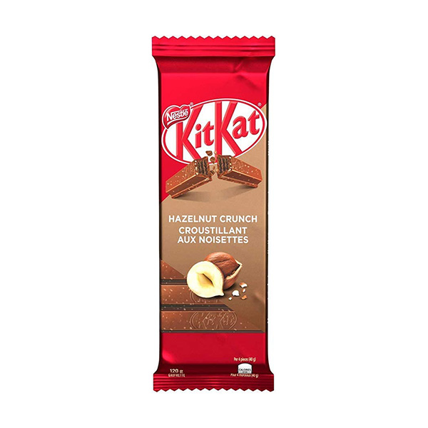 nestle kit kat hazelnut crunch