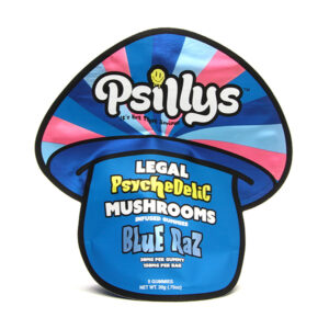 psillys mushroom gummies blue raz