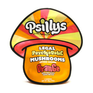 psillys mushroom gummies orange