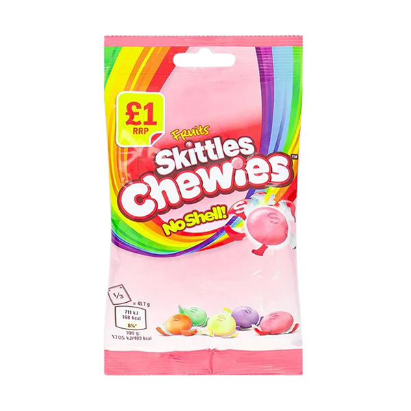 skittles chewies no shell