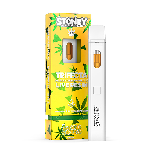 Stoney Trifecta Live Resin Disposable 3.5g Delta 8 Resellers