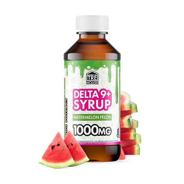 TRĒ House Delta-9 Syrup | 1000mg