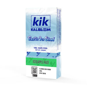 Kalibloom Kik Exotic Ice Blend Pod 1000mg iced apple haze
