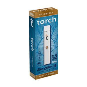 torch blue lotus 3.5g disposable goldberry