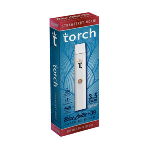torch blue lotus 3.5g disposable strawberry mochi
