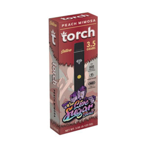 torch live sugar blend peach mimosa