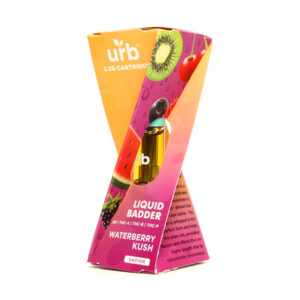 urb liquid badder cartridge 2.2g waterberry kush