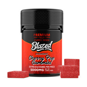binoid blazed 5000mg gummies cherry pop