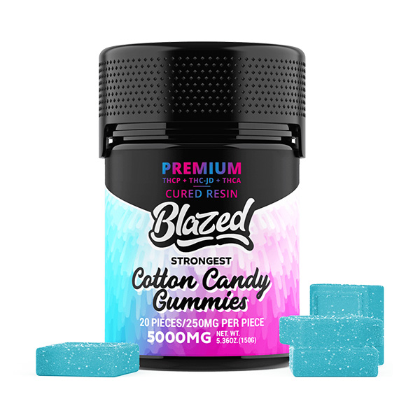 Blazed Cured Resin Gummies | 5000mg - Delta 8 Resellers