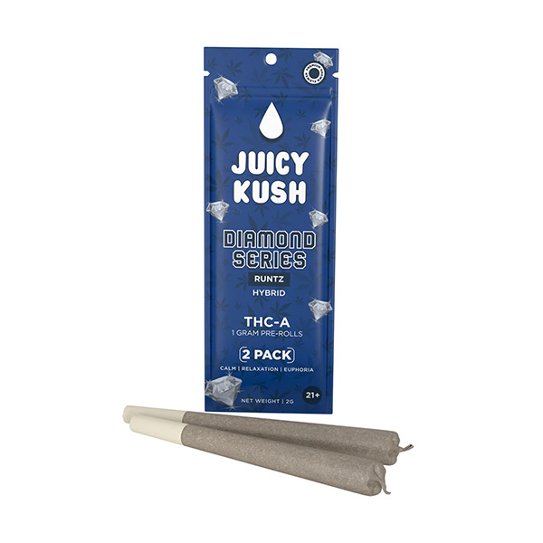 juicy kush diamond series 1g 2pk preroll runtz juicy kush diamond series 1g 2pk preroll runtz