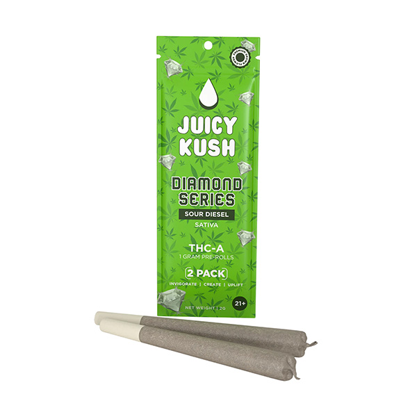 juicy kush diamond series 1g 2pk preroll sour diesel juicy kush diamond series 1g 2pk preroll sour diesel