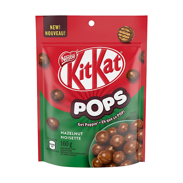 kit kat pops hazelnut noisette