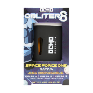 och extrax obliter8 3.5g disposable space force one