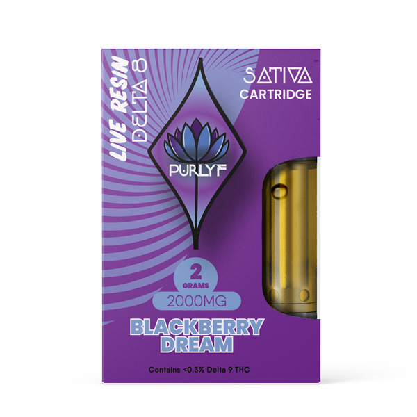 Purlyf Live Resin Delta8 Cartridge 2g Delta 8 Resellers