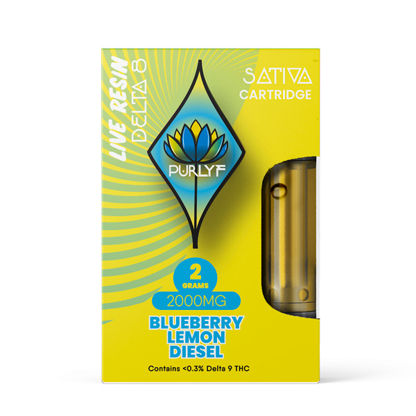 Purlyf Live Resin Delta-8 Cartridge | 2g | Delta 8 Resellers