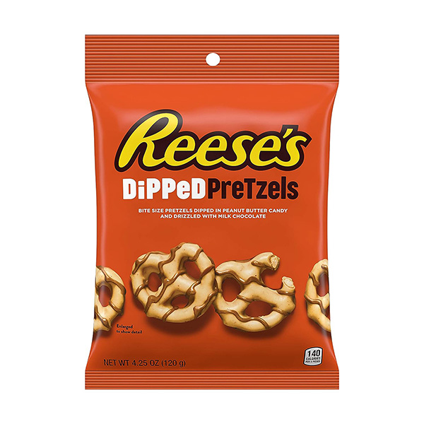 reeses dipped pretzels