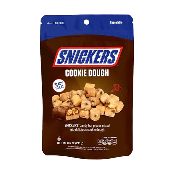 snickers bite sized cookie dough