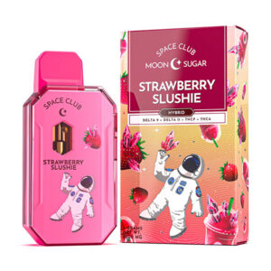 space club moon sugar 3g disposable strawberry slushie