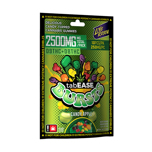 tabease bursts 2500mg gummies candy apple tabease bursts 2500mg gummies candy apple