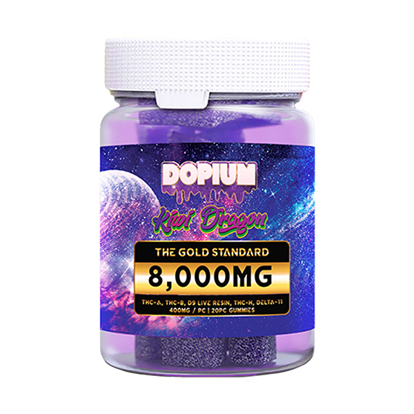 Dopium The Gold Standard Gummies | 8000mg - Delta 8 Resellers