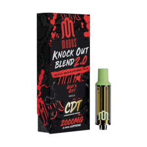 modus knock out blend cartridge 2g gods gift