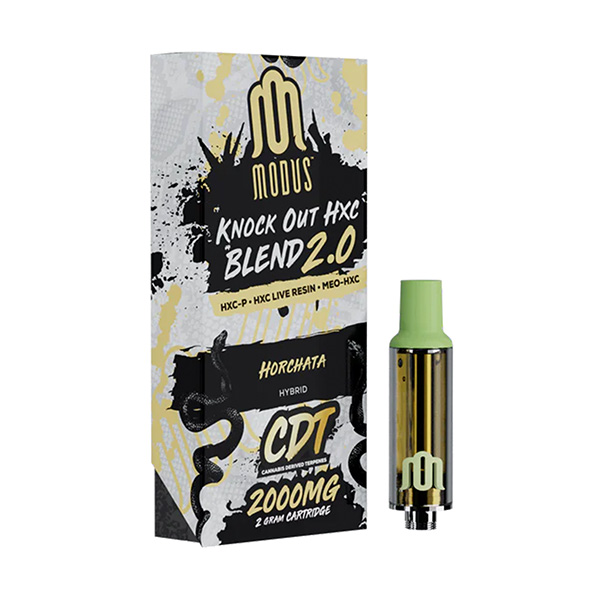 modus knock out hxc blend 2.0 cartridge 2g horchata