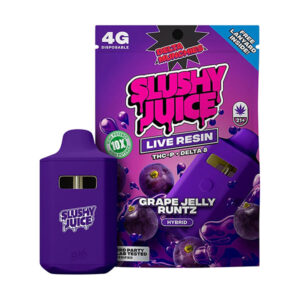 delta munchies slushy juice 4g disposable grape jelly runtz