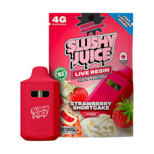 delta munchies slushy juice 4g disposable strawberry shortcake