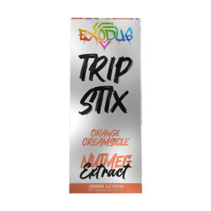 exodus trip stix nutmeg extract 2.2g disposable orange creamsicle
