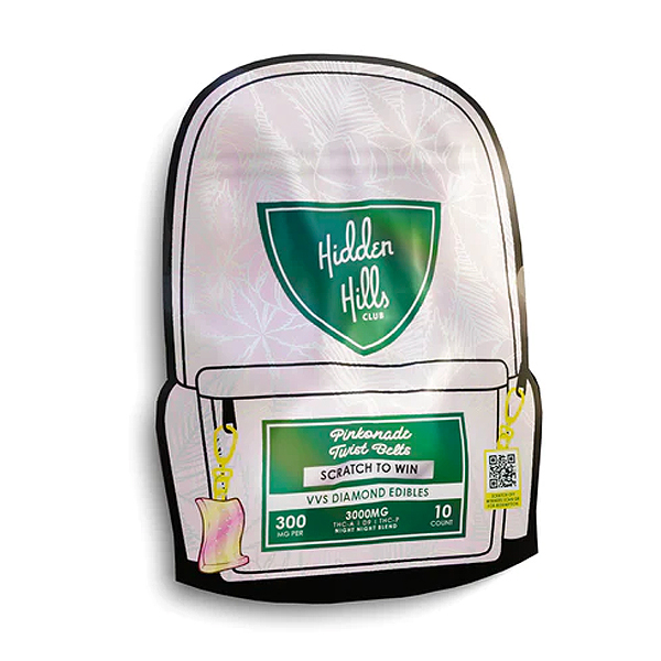 Hidden Hills VVS Diamond Belts 3000mg Delta 8 Resellers