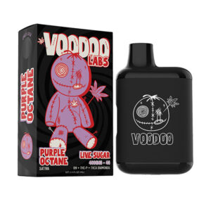 voodoo labs 4g live sugar disposable purple octane