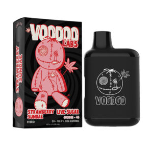 voodoo labs 4g live sugar disposable strawberry sundae