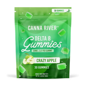 canna river d8 gummy crazy apple