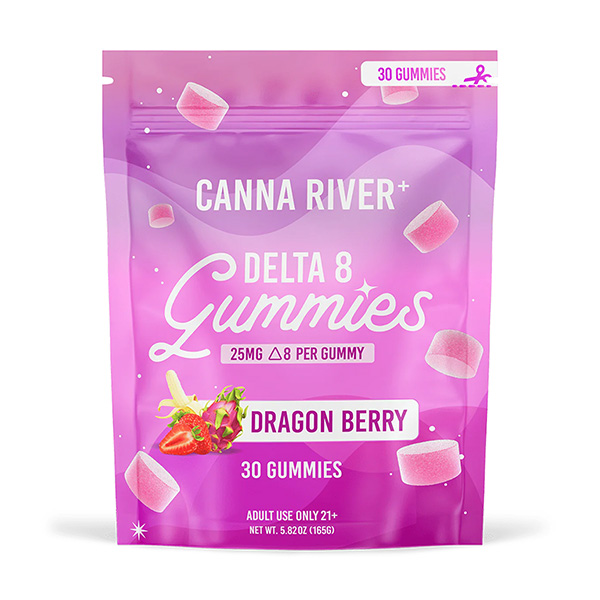 canna river d8 gummy dragon berry