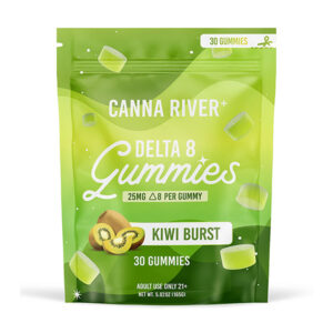 canna river d8 gummy kiwi burst