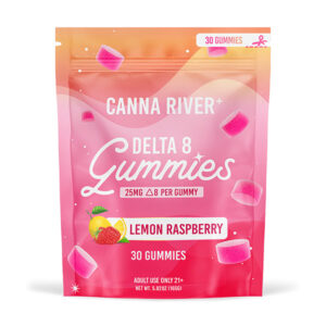 canna river d8 gummy lemon raspberry